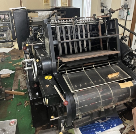 Heidelberg KSB with Hot foil stamping